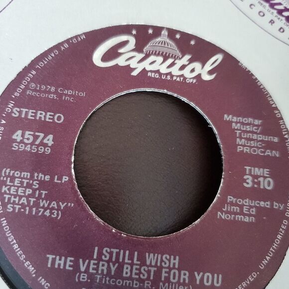 1978 Anne Murray vintage 45 vinyl record - Picture 4 of 4